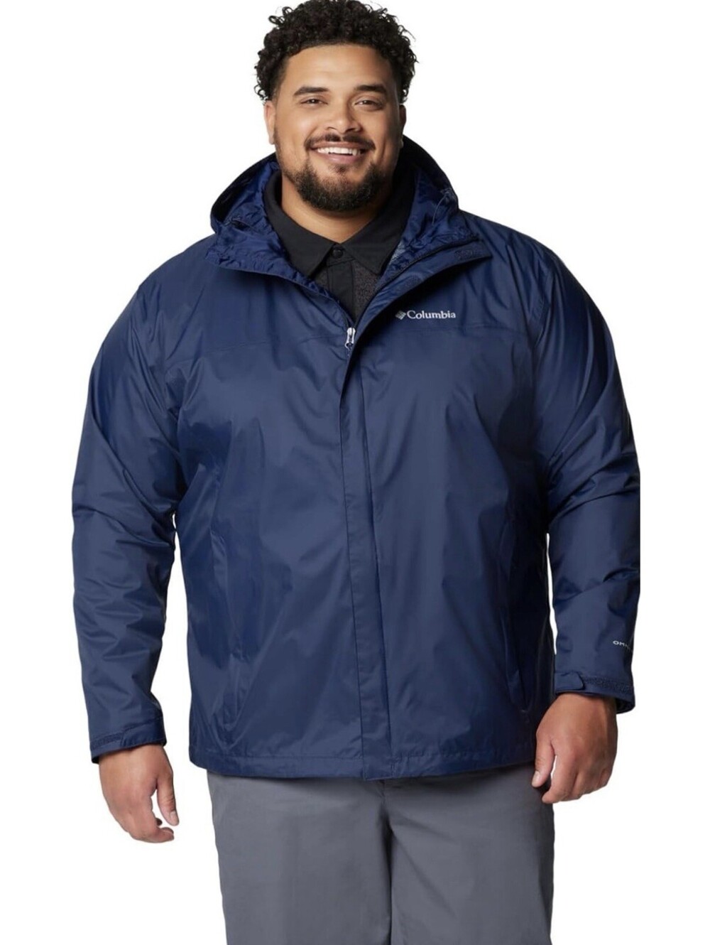 Columbia Watertight ii Rain Jacket Men’s  XXL Collegiate Navy Blue NWT